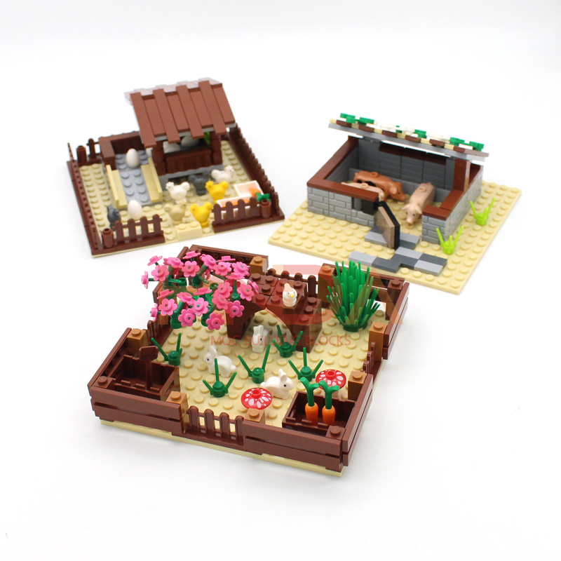 Moc-子供のための都市の農場のビルディングブロック、都市の - Urban Farming For Kids のレビューと価格
