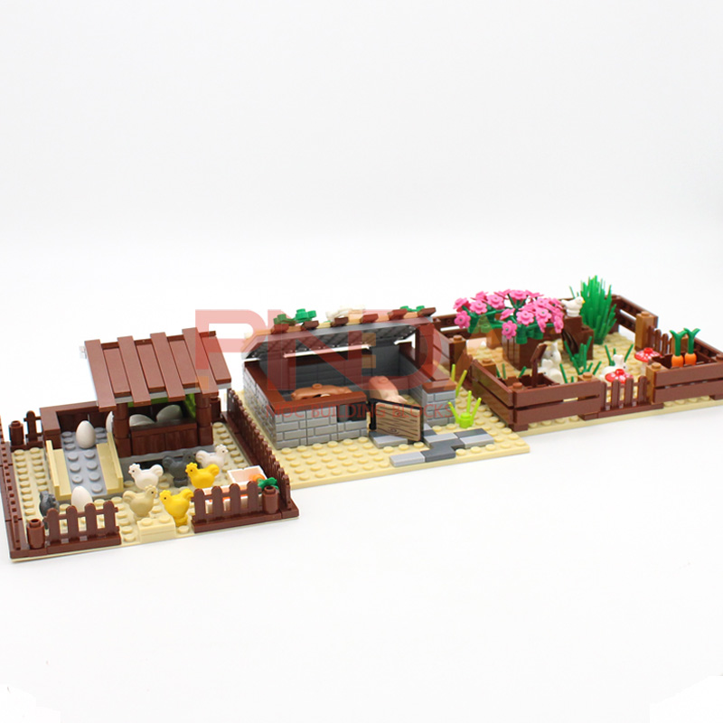 Moc-子供のための都市の農場のビルディングブロック、都市の - Urban Farming For Kids のレビューと価格